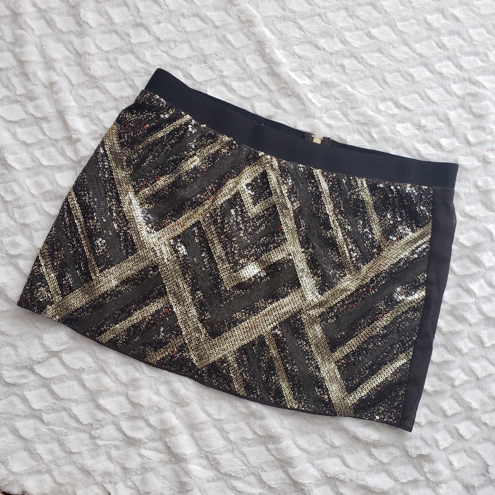 Authentic Icon Sequin Mini Skirt